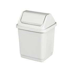 Lixeira Basculante Casablanca 5 Litros Sanremo - Branco