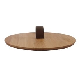 Lixeira com Tampa 5 Litros de Bambu Havan Casa - Preto