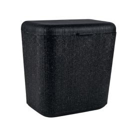 Lixeira Grafiatto 4 Litros Evo Produtos - PRETO