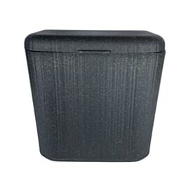 Lixeira Grafiatto 4 Litros Evo Produtos - Preto