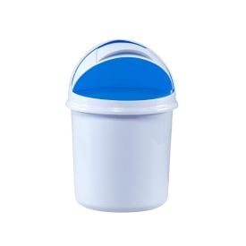 Lixeira Retrátil Plasvale 4,1 Litros - Branco