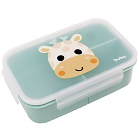 Lancheira com Divisórias Lunchbox Buba Zoo - Girafa