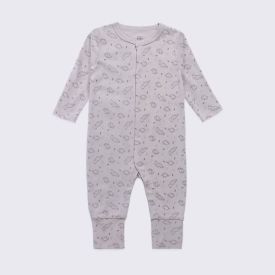 Macacão Bebê Menino Longo Com Pé Reversível Yoyo Baby