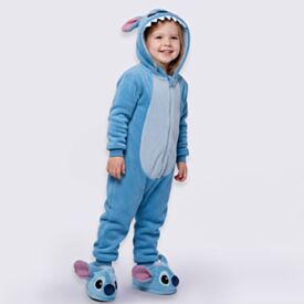 Macacão Pijama Infantil 1 a 3 Anos Em Fleece Disney