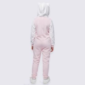 Macacão Pijama Infantil 4 a 10 Anos Em Fleece Sanrio