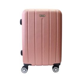 Mala de Bordo Milano Abs 360 Expansivo Koss - Rosa