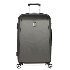 Mala De Viagem Grande Abs 360° Geneva Polo King - Grafite