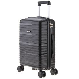 Mala De Viagem Grande Giro 360° Plattinum Tonin - Preto