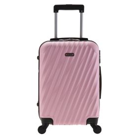 Mala de Viagem Grande La Onda 360° Expansível Tonin - Rosa