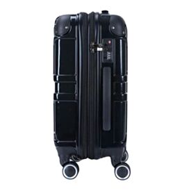 Mala de Viagem Média Ml-300 Abs 360° Della Import - Preto