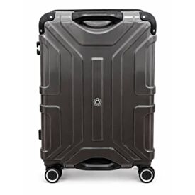 Mala de Viagem Média Ml-300 Abs 360° Della Import - Cinza Degradê