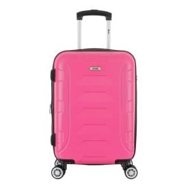Mala de Bordo Abs 360° Flórida 10Kg Koss - Rosa