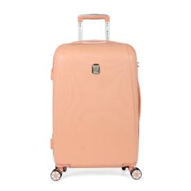 Mala de Bordo Abs 360° Geneva 10Kg Polo King - Rose