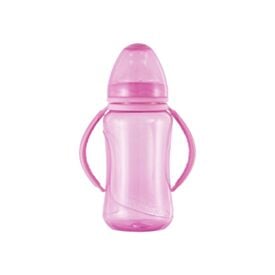 Mamadeira Aquarela Bico Grande 330Ml Kuka - Rosa
