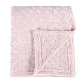 Manta de Bebê Microfibra 100% Poliéster Pop Corn Havan Baby - Rosa Claro