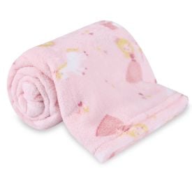 Manta de Bebê Microfibra 90X110 cm Havan Baby 1 Peça - Princesa