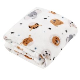 Manta de Bebê Microfibra 90X110 cm Havan Baby 1 Peça - Safari