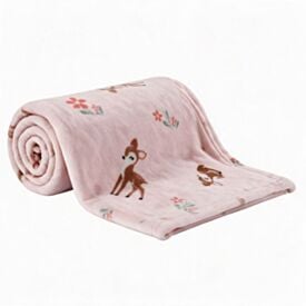 Manta de Bebê Microfibra 90X110cm Havan Baby 1 Peça - Bosque Encantado