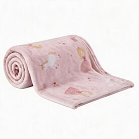 Manta de Bebê Microfibra 90X110cm Havan Baby 1 Peça - Princesa