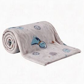 Manta de Bebê Microfibra 90X110cm Havan Baby 1 Peça - Dino Espacial
