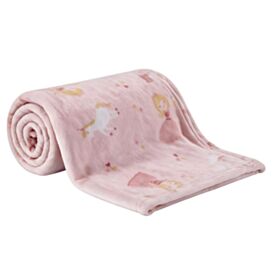 Manta de Bebê Microfibra 90X110cm Havan Baby 1 Peça - Princesa