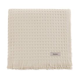 Manta Decorativa Denver 1,50X2,00M 100% Algodão Karsten - Areia