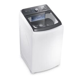Máquina de Lavar Electrolux 14,5kg Branca Efficient Cesto inox LEE15