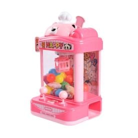 M&aacute;quina Pega Pel&uacute;cia Rosa Havan Toys - HBR0848