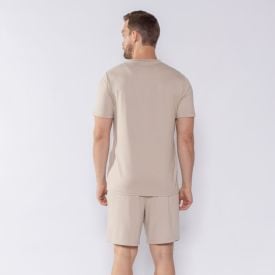 Pijama Masculino Curto Marc Alain Bege