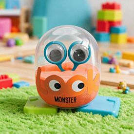 Massinha Stiica e Pula Look Monster 14G Doce Brinquedo - Sortido