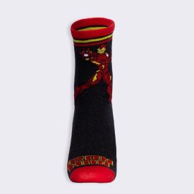 Meia Homem de Ferro Cano Longo Marvel - 39/43