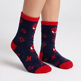 Meia Infantil Cano Longo Homem-Aranha Marvel