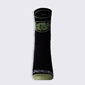 Meia Infantil Cano Longo Hulk Marvel