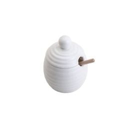 Meleira De Porcelana Com Pegador Lyor 190Ml - Branco