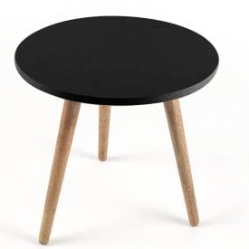 Mesa de Apoio Baixa Decorativa Havan Casa - Preto