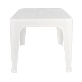 Mesa Plástica Pequena De Apoio Mor - Branco