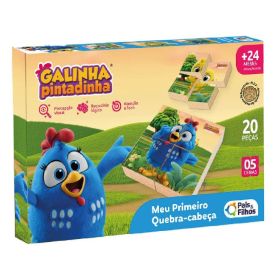 Meu Primeiro Quebra-Cabeça Galinha Pintadinha Pais & Filhos