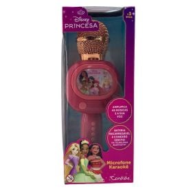 Microfone Musical com Bluetooth Princesa Disney Candide
