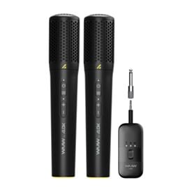 Microfone Wireless Bivolt Waaw Vocal 100 Pro Recarregável