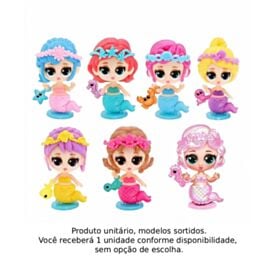 Mini Boneca Sereia Mermaid Surprise Funville - Sortido