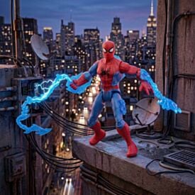 Mini Boneco com Acessórios Marvel Homem Aranha Um Novo Dia Hasbro