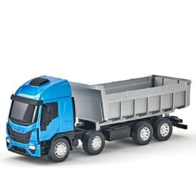 Brinquedo Mini Caminhão Basculante Teto Alto Bi-Truck Iveco Usual - Sortido