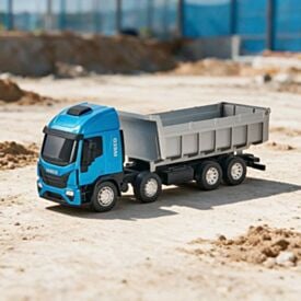 Brinquedo Mini Caminhão Basculante Teto Alto Bi-Truck Iveco Usual - Sortido
