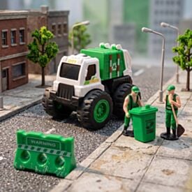 Mini Carrinho de Fricção com Bonecos Havan Toys - Sortido