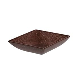 Mini Petisqueira Quadrada 11Cm Imbuia Evo Produtos