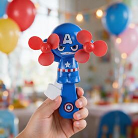 Mini Ventilador Manual Duplo Avengers Etitoys - Sortido