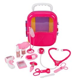 Mochila Carrinho de Médica Infantil Havan Toys - Rosa