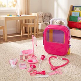Mochila Carrinho de Médica Infantil Havan Toys - Rosa