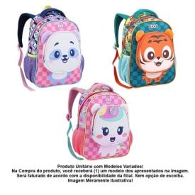 Mochila de Costas Infantil Pré-Escolar Floresta Seanite - Sortido