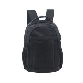Mochila Executiva Wise Preta Travel Blue